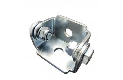 China Strut Fitting Brackets Zinc Plated Hinge Clamps supplier