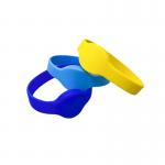 HF 13.56 Mhz Rfid Bracelets NFC Event Wristband Customized Logo for sale