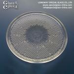 High Temperature Resistant Borosilicate Glass Lens For Light Lamp Cover