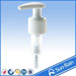 Big dosage lotion dispenser pump with out spring for high viscosity liquid