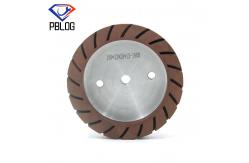China Manufacture High Speed Segmented Diamond Resin Edging Grinding Wheel supplier