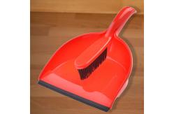 China Soft Bristle Clip On Dustpan Brush Set supplier