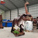Jurassic Park Realistic Dinosaurs Theme Park Tyrannosaurus Model For Exhibition