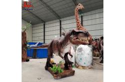 China Jurassic Park Realistic Dinosaurs Theme Park Tyrannosaurus Model For Exhibition supplier