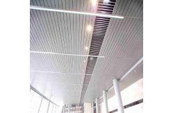 China Powder Coating Suspended Aluminum Metal Ceiling Baffle U Shaped supplier