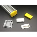 Yellow Square Strut Channel End Cap Cover Female PVC OEM ISO9001 for sale