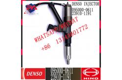 China DENSO Diesel Common rail Injector 095000-0611 for HINO 23910-1191 supplier