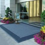 Modular PVC Tiles Rubber Backed Entry Mats 16MM Height for sale