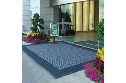 China Modular PVC Tiles Rubber Backed Entry Mats 16MM Height supplier