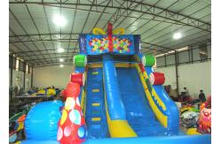 China Top inflatable high gift boxes candy colourful inflatable dry standard slide on sale supplier
