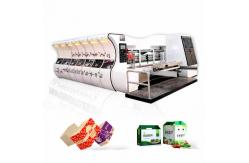 China 4 Colour Carton Pizza Corrugated Box Machine Flexo Making supplier