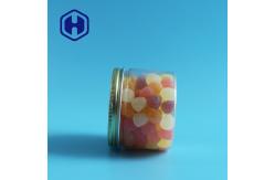 China Custom 260ml Plastic Cosmetic Jar Transparent PET Boby Butter Packaging Containers supplier