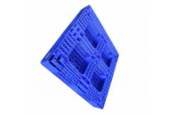 China Customized Stockpile HDPE Nestable Plastic Pallets 1100 x 1100 Euro Style supplier