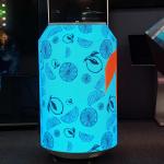 Custom Shaped Can LED Screen Full Color Creative Advertising Can LED Display for Indoor Exhibition for sale