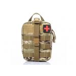 Nylon Waterproof Tear Away Molle Pouch , Antiwear Rip Away First Aid Pouch for sale