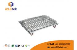 China Heat Resistant Wire Mesh Storage Cages Wire Mesh Security Cage With Wheels supplier