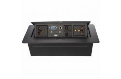 China Hidden Data Pop Up Power Socket Audio Video Information Connection Automatic supplier