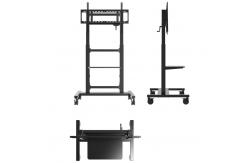 China 55 86 Interactive Whiteboard Stand 200KGS With Standare VESA Easy Use And Install supplier