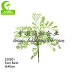 Anti Aging  Beautiful 40cm 16pcs Artificial Fern Leaf For Landcaping for sale