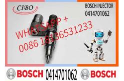 China ELIC Excavator 0414701037 0414701062 1766549 Engine Common Rail Fuel Injector supplier