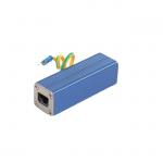 10KA Signal Surge Protection Device , RJ45 Lightning Protector Aluminum Shield for sale