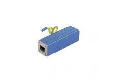 China 10KA Signal Surge Protection Device , RJ45 Lightning Protector Aluminum Shield supplier
