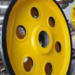 50mm Diameter Jaw Crusher Pulley Flywheel Of Mining Machine Spare Parts