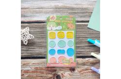 China OEM Seal Stamp Stickers Screen Printing Custom Enamel Stickers supplier