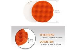 China Rosh 6 Inch Polishing 150mm Buffing Waffle Foam Pad Kit Reusable supplier