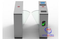 China Card Dispenser 600mm Width Bar Code Flap Turnstile Gate supplier