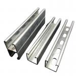 Metal Steel C Profile Slotted Plain Unistrut Strut Channel for sale