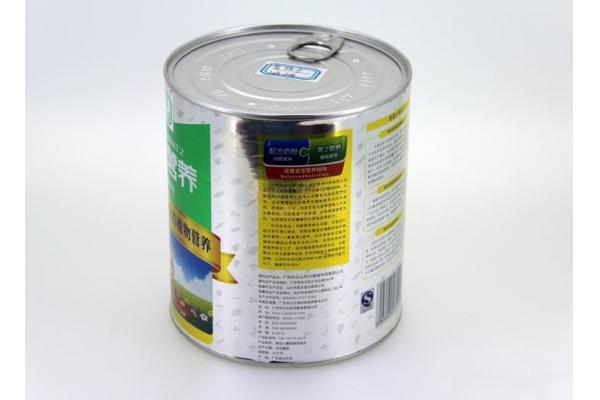 Circular Tin Plate Food Cans round matal canister , 0.23mm thickness