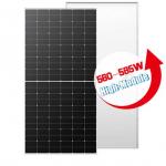 182mm Longi Pv Modules 560w 565w 580W 585W Mono Perc Solar Panel Half Cut for sale