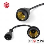 Screw Light Waterproof IP65 10cm E26 E27 Lamp Holder With Plug