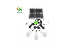 China 3pcs*3W Solar Powered Led Wall Light With Phone Charger supplier