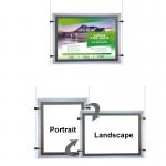 80000hrs Led Light Box Frame Exhibition Display Backlit Light Box RoSH for sale