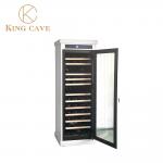 50 Bottles 110V 220V Custom Wine Cooler Cabinet Low Noise  White Red Black Brown for sale