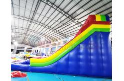 China Playground Outdoor Inflatable Water Slides Double Side Jumping Bouncer supplier