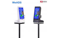 China WiFi LCD Touch Screen Table Top Digital Signage With Temperature Detecting supplier