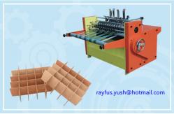 China Automatic Partition Slotter Machine High Speed Slitting Slotting Clapboard Making supplier