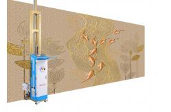 China Dual Fiber Driver 3d Wall Printing Machine Automatic Wall Flatness Detection supplier