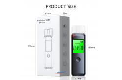 China Fashionable Personal Breath Alcohol Tester Machine Two detection modes supplier