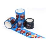 7mm Adhesive Paper Christmas Stickers Roll for sale