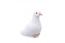China OEM Innovative White Dove Toy With Polypropylene Cotton Filling supplier