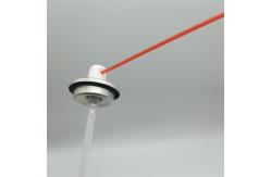 China Adjustable Spray Carburetor Cleaner Aerosol Valve For Rust Removal And Lubrication supplier