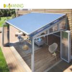 Aluminum Conservatory Sun Shade Canopy Cassette Waterproof Patio Awning for sale