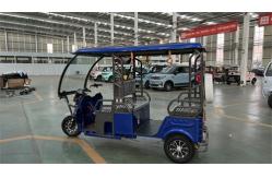 China 6 Seats Electric Tricycle Tuk Tuk Open Electric Tricycle 1500W supplier