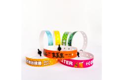 China Make Your Event Stand Out with Customizable PVC Wristbands Heat Transfer Printing supplier