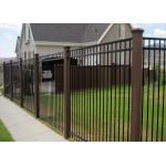 Height 2500mm Tubular Decorative Aluminium Fencing for sale