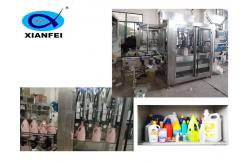 China 380V Automatic Moving Liquid Servo Filling Machine Video Technical Support 1000kg supplier